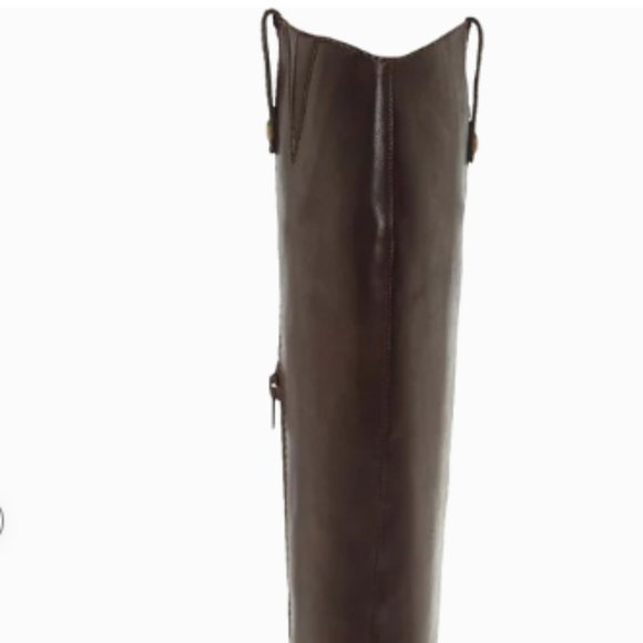 INC international concepts Fawne leather knee hi riding boots - Picture 3 of 4
